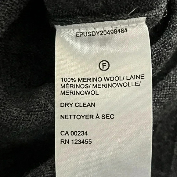 Lord & Taylor Ruffled Hem Wool Sweater - Picture 6 of 7